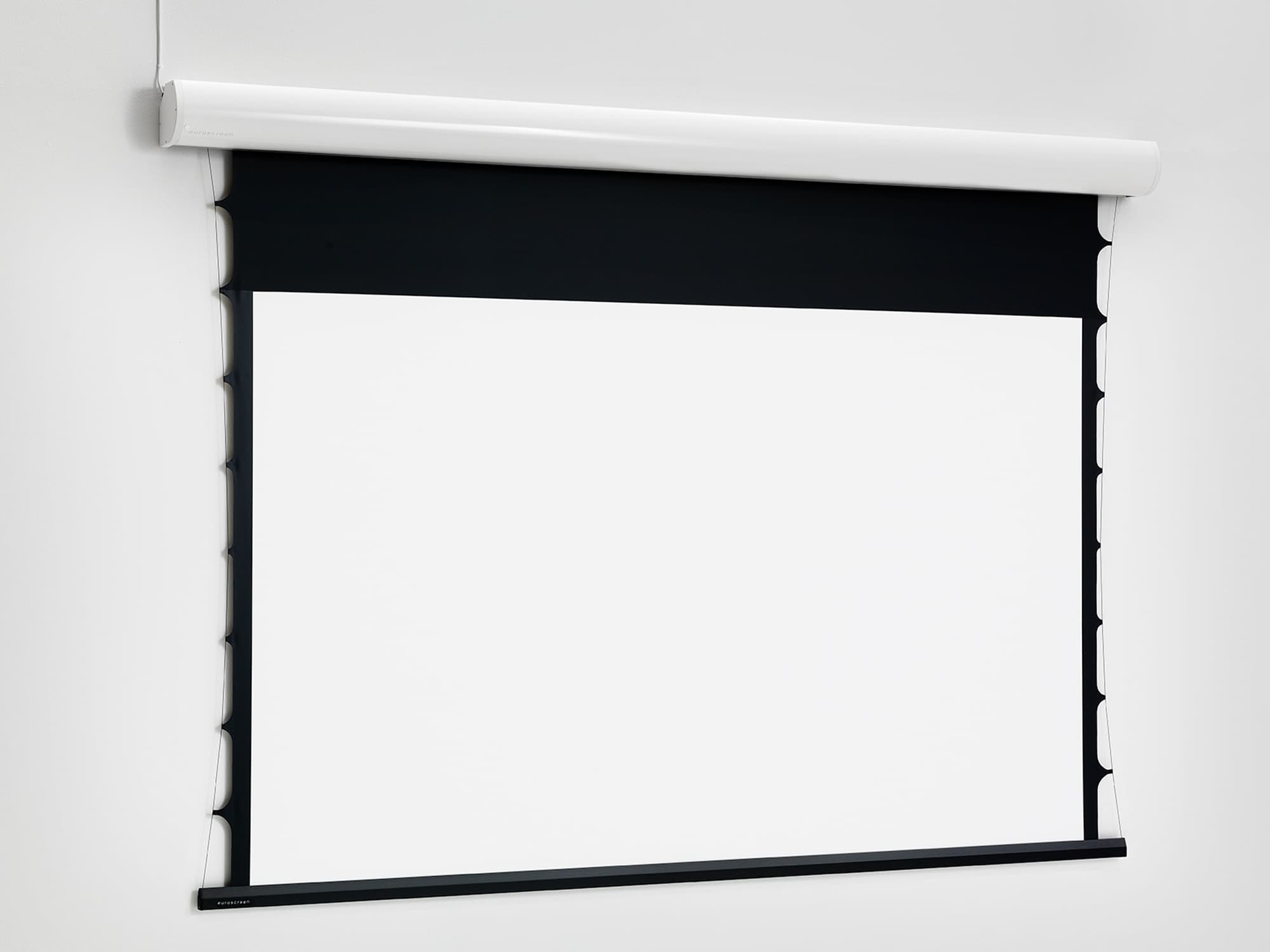 Product category tab tension projection screen